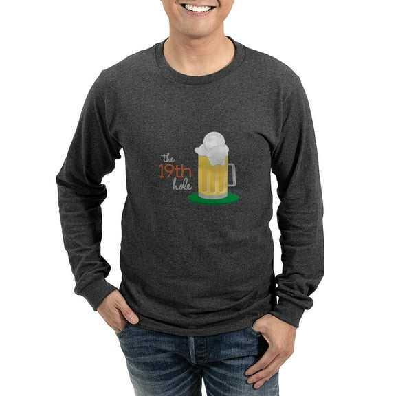 CafePress - The 19Th Hole Long Sleeve T Shirt - Long Sleeve Dark T-Shirt