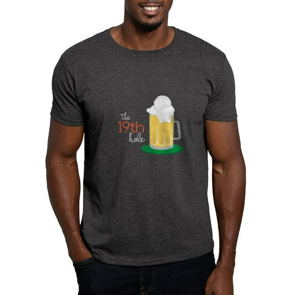 CafePress - The 19Th Hole T Shirt - Men's Classic Graphic Cotton T-Shirt