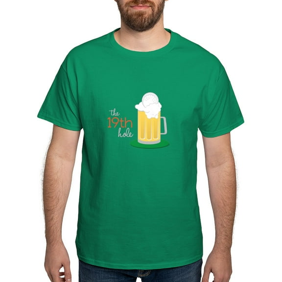 CafePress - The 19Th Hole T Shirt - Men's Classic Graphic Cotton T-Shirt