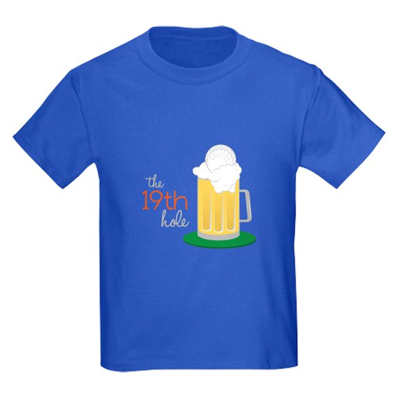 CafePress - The 19Th Hole T Shirt - Dark T-Shirt Kids XS-XL