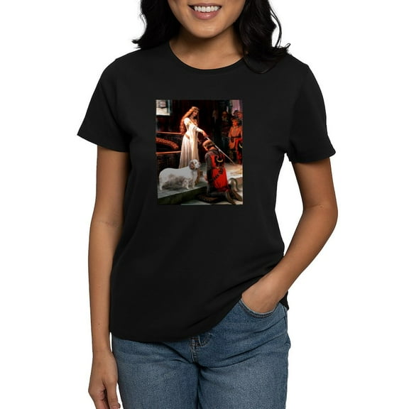 CafePress - The Accolade & Clumber Women's Dark T Shirt - Women's Traditional Fit Dark T-Shirt