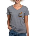thumbnail image 1 of CafePress - The Batini Women's V Neck T Shirt - Women's V-Neck Dark T-Shirt, 1 of 4