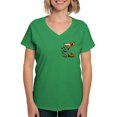 thumbnail image 1 of CafePress - The Batini Women's V Neck T Shirt - Women's V-Neck Dark T-Shirt, 1 of 4