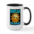 thumbnail image 1 of CafePress - The Beach Large Mug - 15 oz Ceramic Large White Novelty Mug, 1 of 4