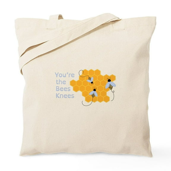 CafePress - The Bees Knees Tote Bag - Unisex Canvas Tote Bag, Beige, 1-Piece