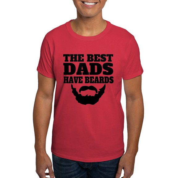 CafePress - The Best Dads Have Beards T Shirt - Men's Classic Graphic Cotton T-Shirt