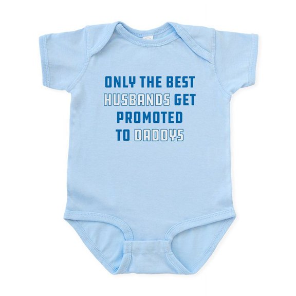 CafePress - The Best Husbands Baby Light Bodysuit - Baby Light Bodysuit, Size Newborn - 24 Months