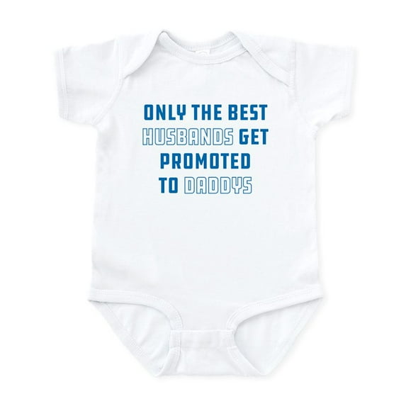 CafePress - The Best Husbands Baby Light Bodysuit - Baby Light Bodysuit, Size Newborn - 24 Months