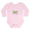thumbnail image 1 of CafePress - The Best Things Come In Thress! Body Suit - Long Sleeve Cotton Baby Bodysuit, 1 of 4