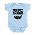 thumbnail image 1 of CafePress - The Best Uncles Have Beards Body Suit - Baby Light Bodysuit, Size Newborn - 24 Months, 1 of 4