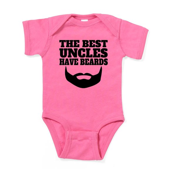 CafePress - The Best Uncles Have Beards Body Suit - Cute Infant Bodysuit Baby Romper - Size Newborn - 24 Months