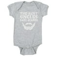 thumbnail image 1 of CafePress - The Best Uncles Have Beards - Cute Infant Bodysuit Baby Romper, 1 of 1
