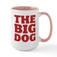 thumbnail image 1 of CafePress - The Big Dog Large Mug - 15 oz Ceramic Large White Novelty Mug, 1 of 4