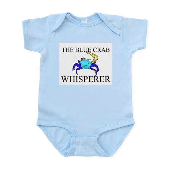 CafePress - The Blue Crab Whisperer Infant Bodysuit - Baby Light Bodysuit, Size Newborn - 24 Months