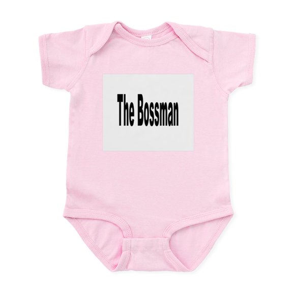 CafePress - The Bossman Body Suit - Baby Light Bodysuit, Size Newborn - 24 Months