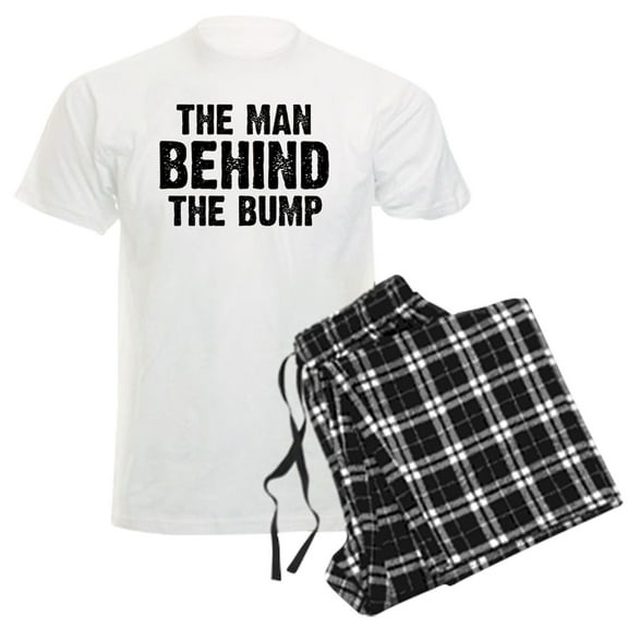 CafePress - The Bump Pajamas - Men's Light Loose Fit Cotton Pajama Set