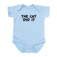 thumbnail image 1 of CafePress - The Cat Did It Body Suit - Baby Light Bodysuit, Size Newborn - 24 Months, 1 of 4