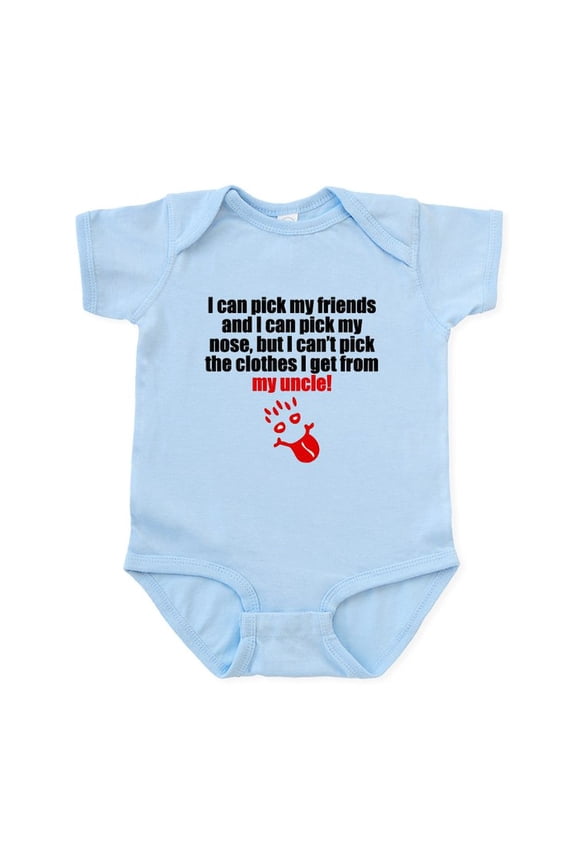 - The Clothes I Get From My Uncle Body Suit - Baby Light Bodysuit, Size Newborn - 24 Months