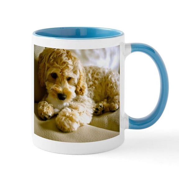 CafePress - The Cockapoo Puppy Mug - 11 oz Ceramic Mug - Novelty Coffee Tea Cup