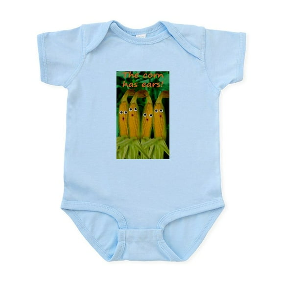 CafePress - The Corn Has Ears! Infant Bodysuit - Baby Light Bodysuit, Size Newborn - 24 Months