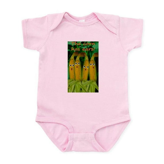 CafePress - The Corn Has Ears! Infant Bodysuit - Baby Light Bodysuit, Size Newborn - 24 Months