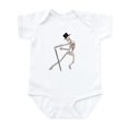thumbnail image 1 of CafePress - The Dancing Skeleton Infant Bodysuit - Baby Light Bodysuit, Size Newborn - 24 Months, 1 of 4
