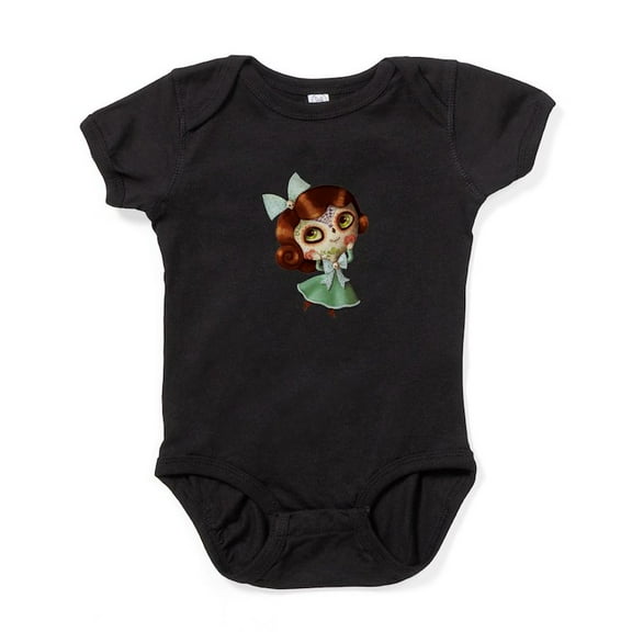 CafePress - The Day Of The Dead Vintage Doll - Cute Infant Bodysuit Baby Romper - Size Newborn - 24 Months