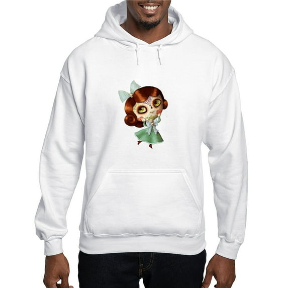 CafePress - The Day Of The Dead Vintage Doll Hoodie - Pullover Hoodie, Hooded Sweatshirt