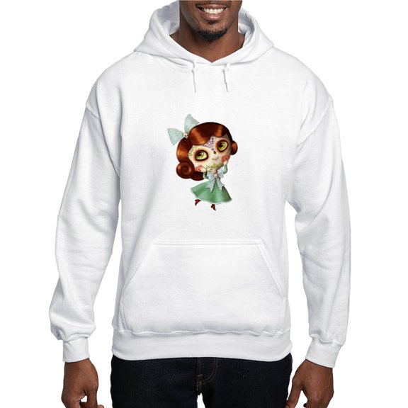 CafePress - The Day Of The Dead Vintage Doll Hoodie - Pullover Hoodie, Hooded Sweatshirt