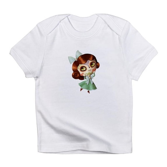 CafePress - The Day Of The Dead Vintage Doll Infant T Shirt - Infant T-Shirt