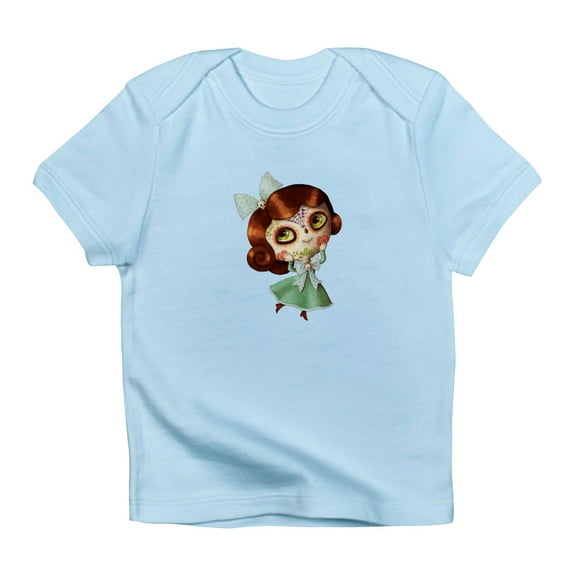 CafePress - The Day Of The Dead Vintage Doll Infant T Shirt - Infant T-Shirt