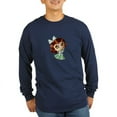thumbnail image 1 of CafePress - The Day Of The Dead Vintage Doll Long Sleeve T Shi - Long Sleeve Dark T-Shirt, 1 of 4