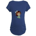 thumbnail image 1 of CafePress - The Day Of The Dead Vintage Doll Maternity T Shirt - Maternity Dark T-Shirt, 1 of 3