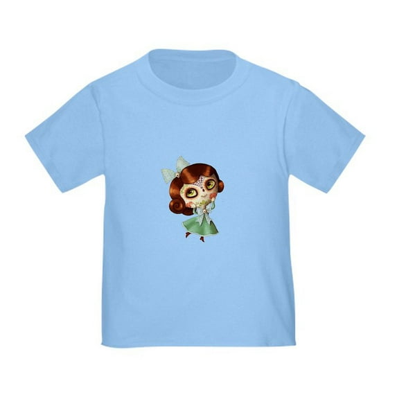 CafePress - The Day Of The Dead Vintage Doll T Shirt - Cute Toddler T-Shirt, 100% Cotton
