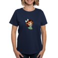 thumbnail image 1 of CafePress - The Day Of The Dead Vintage Doll T Shirt - Women's Traditional Fit Dark T-Shirt, 1 of 4