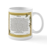 CafePress - The Desiderata Poem By Max Ehrmann. Mug - 11 oz Ceramic Mug - Novelty Coffee Tea Cup