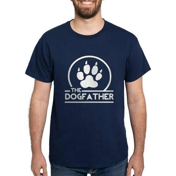 CafePress - The Dogfather T Shirt - Men's Classic Graphic Cotton T-Shirt