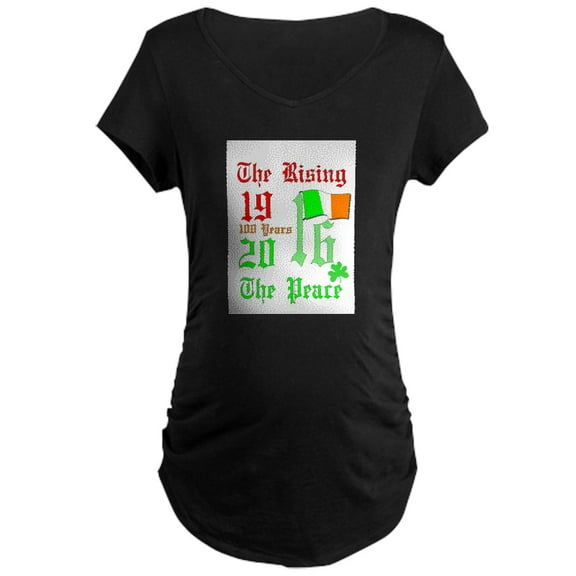 CafePress - The Easter Rising 1916 Maternity T Shirt - Maternity Dark T-Shirt