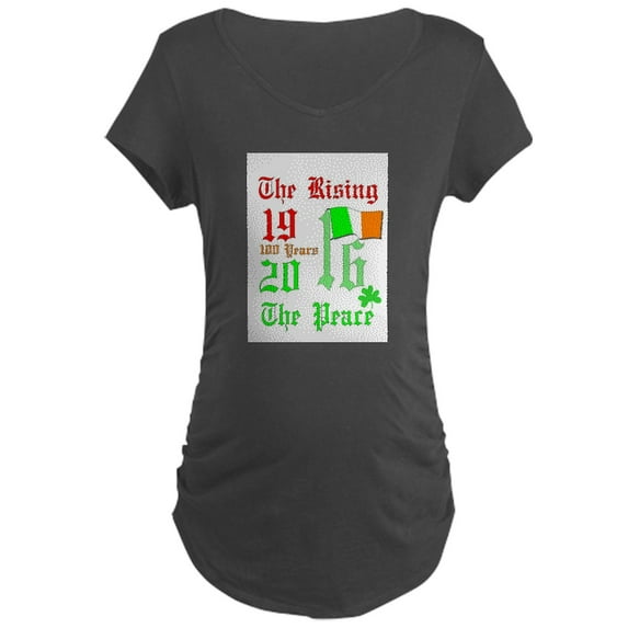 CafePress - The Easter Rising 1916 Maternity T Shirt - Maternity Dark T-Shirt