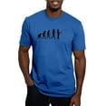 thumbnail image 1 of CafePress - The Evolution Of The Fisherman T Shirt - Men's Fitted T-Shirt, 1 of 4