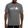 thumbnail image 1 of CafePress - The Evolution Of The Hockey Goalie T Shirt - Mens Comfort Colors Shirt, 1 of 5
