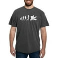 thumbnail image 1 of CafePress - The Evolution Of The Hockey Goalie T Shirt - Mens Comfort Colors Shirt, 1 of 5