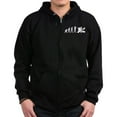 thumbnail image 1 of CafePress - The Evolution Of The Hockey Goalie Zip Hoodie (Dar - Zip Hoodie, Classic Hooded Sweatshirt with Metal Zipper, 1 of 4