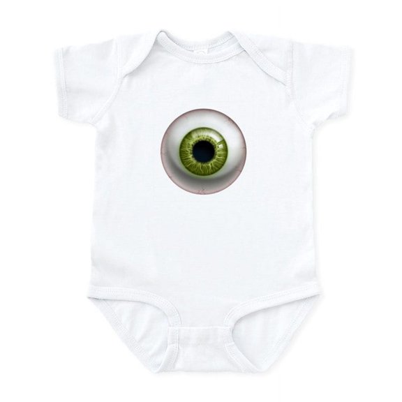 CafePress - The Eye: Green Infant Bodysuit - Baby Light Bodysuit, Size Newborn - 24 Months