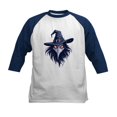 thumbnail image 1 of CafePress - The Face Of An Evil Kids Baseball T Shirt - Kids Cotton Baseball Jersey, 3/4 Sleeve Shirt, 1 of 4