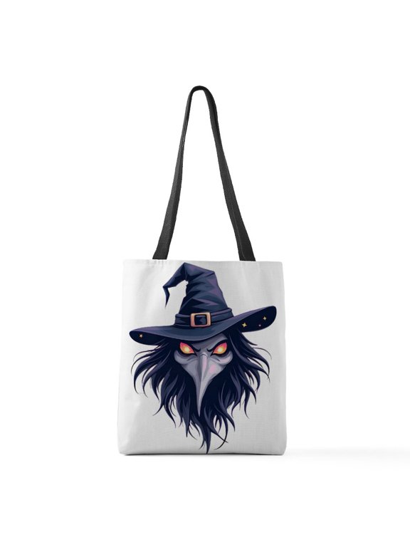 - The Face Of An Evil Medium Tote Bag - Polyester Tote Bag 16"x16"