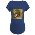 thumbnail image 1 of CafePress - The Fox And Jemima Puddle D Maternity Dark T Shirt - Maternity Dark T-Shirt, 1 of 3