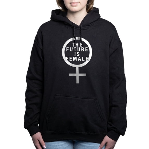 CafePress - The Future Is Female - Pullover Hoodie, Classic & Comfortable Hooded Sweatshirt