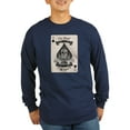 thumbnail image 1 of CafePress - The Ghost Of Kyiv Ace Of Spade Long Sleeve T Shirt - Long Sleeve Dark T-Shirt, 1 of 4