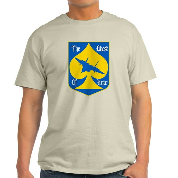 CafePress - The Ghost Of Kyiv Card Pro Ukraine Suppo T Shirt - Men's Classic Graphic T-Shirt